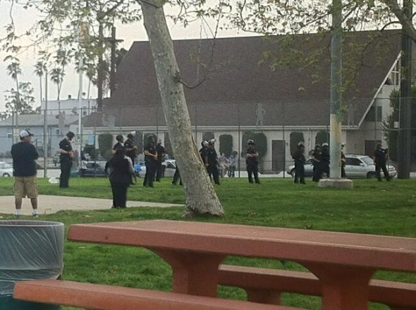 Thanks to @samnozik for the photo. Don't get shot bud.